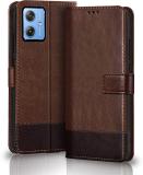 Meephone Back Cover for Motorola g64 5G (Brown, Dual Protection, Pack of: 1)