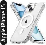 Infinite Case Back Cover for Apple iPhone 15 (Transparent, Magsafe, Pack of: 1)