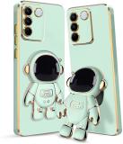 Sajni Creations Back Cover for Vivo V27 5G, Vivo V27 Pro 5G (Green, Silicon, Pack of: 1)