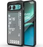 Kapaver Back Cover for OnePlus Nord 4 (Black, Pack of: 1)