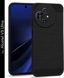 CELSERA Back Cover for Alcatel V3 Ultra 5G (Black, Grip Case, Pack of: 1)