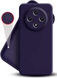 AuraX Back Cover for REDMI A4 5G (Purple, Flexible, Silicon, Pack of: 1)