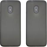Gizmofreaks Back Cover for Nokia 220 4G 2024 DS - Model No. : TA-1617 ( Pack of 2 ) (Grey, Pack of: 2)