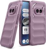 GLOBAL NOMAD Back Cover for Nothing Phone (2a) 5G (Purple, 3D Case, Silicon, Pack of: 1)