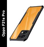 Micvir Back Cover for Oppo F21 Pro, Oppo F21s Pro (Transparent, Black, Shock Proof, Pack of: 1)