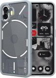 Kapaver Back Cover for Nothing Phone 2 (Grey, Grip Case, Pack of: 1)