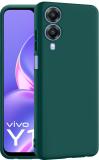 CEDO XPRO Back Cover for Vivo Y17s 4G (Green, Dual Protection, Silicon, Pack of: 1)