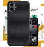 CASEKOO Back Cover for CMF by Nothing Phone 1, CMF PHONE 1 5G (Black, Flexible, Silicon, Pack of: 1)