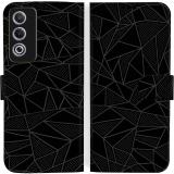 Knotyy Flip Cover for Oppo A3 Pro 5G (Black, Dual Protection, Pack of: 1)