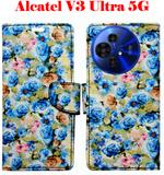 Realgo Flip Cover for Alcatel V3 Ultra 5G (Blue, Pack of: 1)