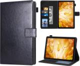 TGK Flip Cover for Huawei MediaPad M5 Lite 10.1 inch (Black, Dual Protection, Pack of: 1)