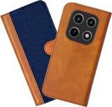 Flipkart SmartBuy Flip Cover for RealMe P2 Pro 5G (Blue, Brown, Dual Protection, Pack of: 1)