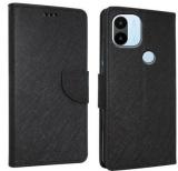 Krumholz Flip Cover for Redmi A1 Plus, Redmi A2 Plus, POCO C50, POCO C51 (Black, Dual Protection, Pack of: 1)