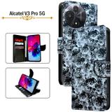 Hpa Flip Cover for Alcatel V3 Pro 5G (Black, Pack of: 1)