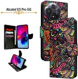 Hpa Flip Cover for Alcatel V3 Pro 5G (Multicolor, Pack of: 1)