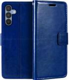 COST TO COST Flip Cover for SAMSUNG Galaxy F15 5G, SAMSUNG F15 5G SM-E156B (Blue, Black, Shock Proof, Pack of: 1)