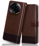 WINDMILL Flip Cover for REALME C67 5G (Brown, Cases with Holder, Pack of: 1)