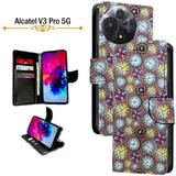 PARGO Flip Cover for Alcatel V3 Pro 5G (Multicolor, Pack of: 1)