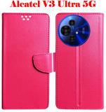 Realgo Flip Cover for Alcatel V3 Ultra 5G (Pink, Pack of: 1)