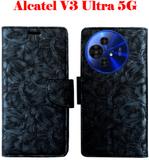 Realgo Flip Cover for Alcatel V3 Ultra 5G (Black, Pack of: 1)
