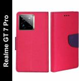 Krumholz Flip Cover for Realme GT 7 Pro (Pink, Dual Protection, Pack of: 1)