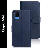 BOZTI Back Cover for Oppo A54 (Blue, Grip Case, Pack of: 1)