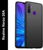 Aspir Back Cover for Realme Narzo 20A (Black, Grip Case, Pack of: 1)