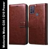 Flipkart SmartBuy Back Cover for Motorola Moto G30, Moto G10 Power (Brown, Pack of: 1)