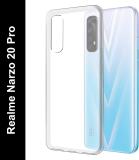 Flipkart SmartBuy Back Cover for Realme Narzo 20 Pro, Realme 7 (Transparent, Grip Case, Silicon, Pack of: 1)