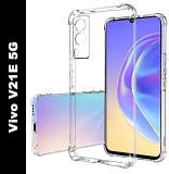 Sprik Back Cover for Vivo V21E 5G (Transparent)