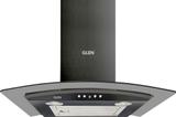 Glen Cooker Hood 6071 BLK EX 60 cm BF LTW Wall Mounted black 1000 CMH Chimney