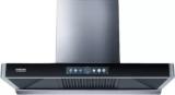 Hindware Marcella 90 CM | MaxX Suction 1700 m /hr* | BLDC Motor | Auto Clean Wall Mounted Grey 1700 CMH Chimney