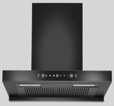 Hindware DARCIA 60 CM 1200CMH ( LAUNCH YEAR 2022 ) WITH MOTION SENSOR AND TOUCH CONTROL Auto Clean Wall Mounted BLACK 1200 CMH Chimney