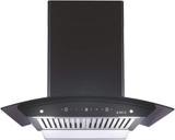Elica WD BF 606 HAC MS NERO Auto Clean Wall Mounted Black 1200 CMH Chimney