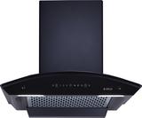Elica WDFL PLUS HAC LTW 60 MS NERO Auto Clean Wall Mounted Black 1500 CMH Chimney