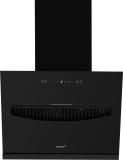 LIVPURE LIV-IVY-60-FL-HAC Auto Clean Wall Mounted BLACK 1350 CMH Chimney