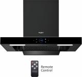 Whirlpool SMARTSENSE ZEN TAFL 90 HAC BLDC BK HOOD Auto Clean T-Shape 90 cm | BLDC Motor|Smart-Sense Speed Control| Heat Autoclean| Gesture Control|Baffle Filter| Powerful Suction | Low Noise Wall Mounted Black 1425 CMH Chimney