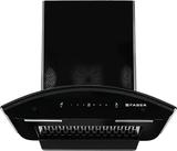 FABER HOOD ORIENT SMART 3D IND HC SC EBK 60 Auto Clean Wall Mounted Black 1250 CMH Chimney