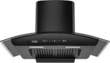 Hindware Cleo Plus 90 Auto Clean Wall Mounted Black 1300 CMH Chimney