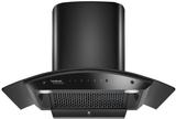Hindware CELESIA 90 CM 1350CMH AUTOCLEAN CHIMNEY WITH MOTION SENSOR ( LAUNCH YEAR 2022 ) Auto Clean Wall Mounted BLACK 1350 CMH Chimney