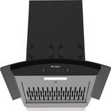 FABER HOOD EVEREST 3D IN HC SC FL LG 60 Auto Clean Wall Mounted Black 1250 CMH Chimney