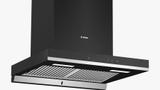 BOSCH DWBA68J60I Auto Clean Wall Mounted Black 950 CMH Chimney