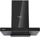 Hindware Alicia HMS 75 cm Maxx Silence Chimney Auto Clean Wall Mounted Black 1350 CMH Chimney