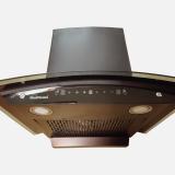 Sunflame Aria60 Auto Clean Auto Clean Wall and Ceiling Mounted Matt Black 1250 CMH Chimney