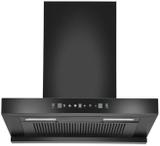 Hindware DARCIA 60 CM 1200CMH ( LAUNCH YEAR 2022 ) WITH MOTION SENSOR Auto Clean Wall Mounted BLACK 1200 CMH Chimney