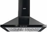 Glen CH6050DXBLK60BF Wall Mounted BLACK 1000 CMH Chimney