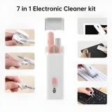 SRS 7 in 1 Electronic Cleaner kit, Cleaning Kit for Monitor Keyboard Airpods MacBook for Computers, Gaming, Laptops, Mobiles (iPad iPhone iPod, Screen Dust Brush Including Soft Sweep, Swipe Cleaner Pen)