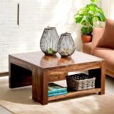 Ikiriya Rosewood ( Sheesham ) Solid Wood Coffee Table (Finish Color - NATURAL BROWN, Pre-assembled)