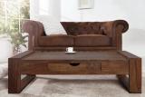 Cherry Wood Rosewood (Sheesham) Solid Wood Coffee Table (Finish Color - Mocha Walnut Finish, Pre-assembled)