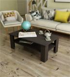 SIVOM Mayo Multipurpose Centre Table / Engineered Wood Coffee Table (Finish Color - Dark Wenge, Knock Down)